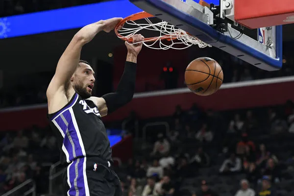 ▲國王拉文狂砍賽季個人新高43分，領軍逆轉勝活塞。（圖／達志影像／美聯社）