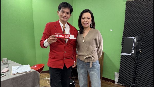 ▲《戲說台灣》呂嘉興分享投資有成的故事。（圖／呂嘉興提供）