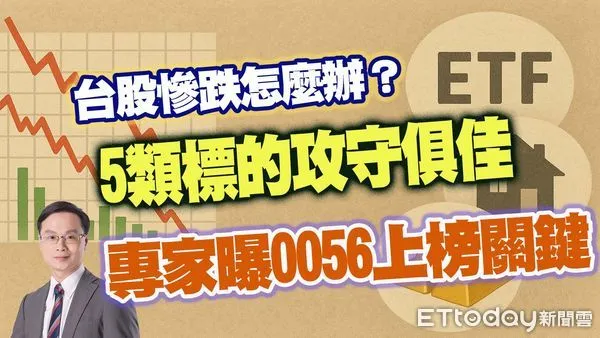 ▲分析師陳唯泰指出台股慘跌，五類標的攻守俱佳。（圖／合成圖）
