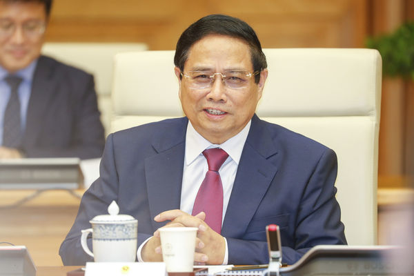 ▲▼越南總理范明正（Pham Minh Chinh）。（圖／達志影像／美聯社）