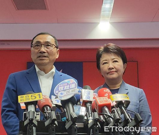 ▲侯友宜,盧秀燕。（圖／記者游瓊華攝）