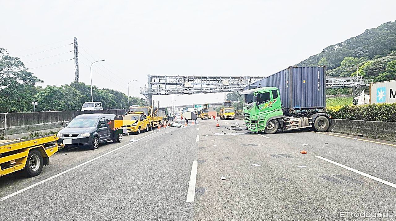 聯結車運將吸毒上國道 撞死緩撞車司機!二審仍判8年5月