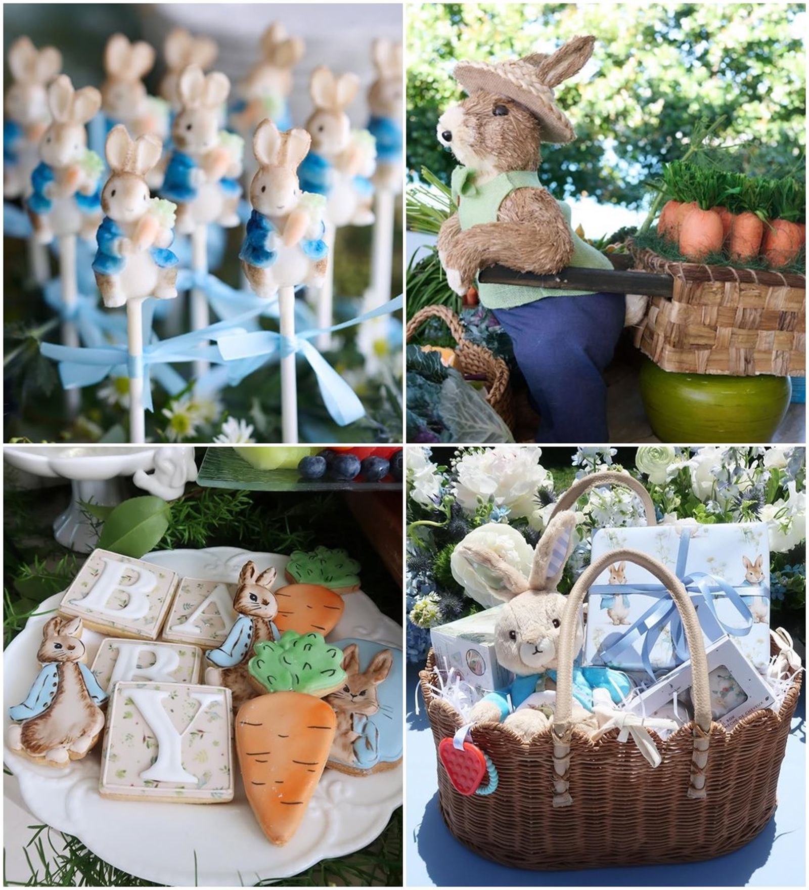 伊凡卡幫妹妹舉辦「彼得兔」產前派對，充滿童話風格。（翻攝ivankatrump IG）