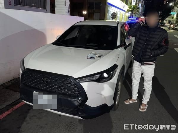 ▲▼K盤漏天機「該來的總會來」，毒蟲龜速引來警察盤查被逮。（圖／民眾提供，下同）