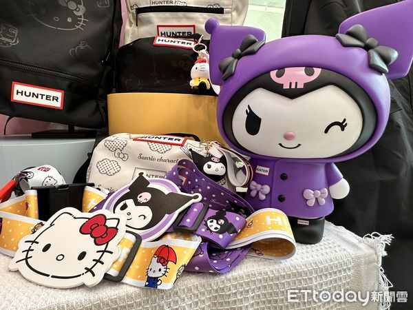 ▲▼7-11首度與深受英國皇家青睞的百年製靴品牌HUNTER合作，更與超強萌友三麗鷗再度同盟推出「HUNTERx三麗鷗」周邊快閃購。（圖／記者林育綾攝）