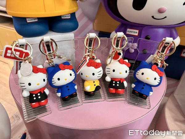 ▲▼7-11首度與深受英國皇家青睞的百年製靴品牌HUNTER合作，更與超強萌友三麗鷗再度同盟推出「HUNTERx三麗鷗」周邊快閃購。（圖／記者林育綾攝）