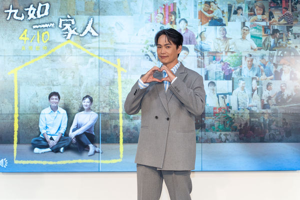 ▲黃鐙輝出席大愛新戲《九如一家人》記者會。（圖／大愛電視提供）