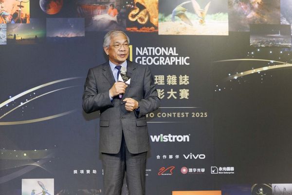 圖三：世新大學校長陳清河出席2025國家地理雜誌臺灣攝影大賽記者會，支持影像教育與青少年培育計畫。（圖／世新大學提供）