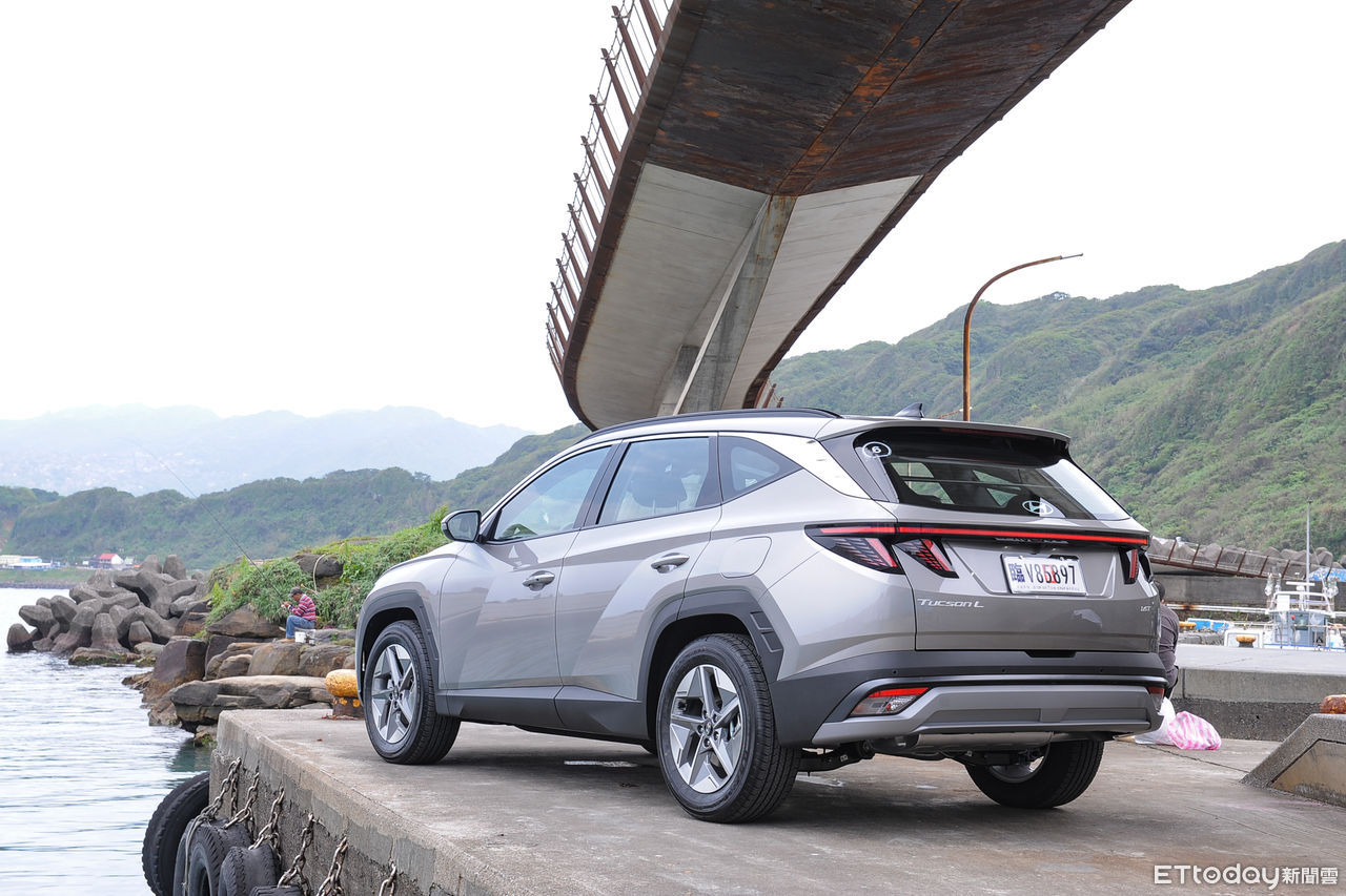 ▲Hyundai小改款Tucson L GLT-B試駕。（圖／記者林鼎智攝）