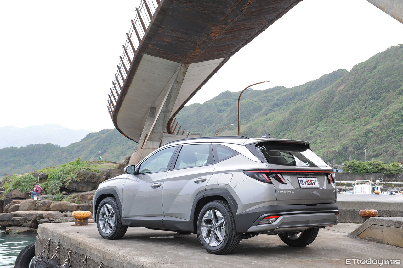 ▲Hyundai小改款Tucson L GLT-B試駕。（圖／記者林鼎智攝）