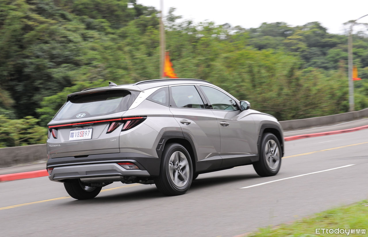 ▲Hyundai小改款Tucson L GLT-B試駕。（圖／記者林鼎智攝）