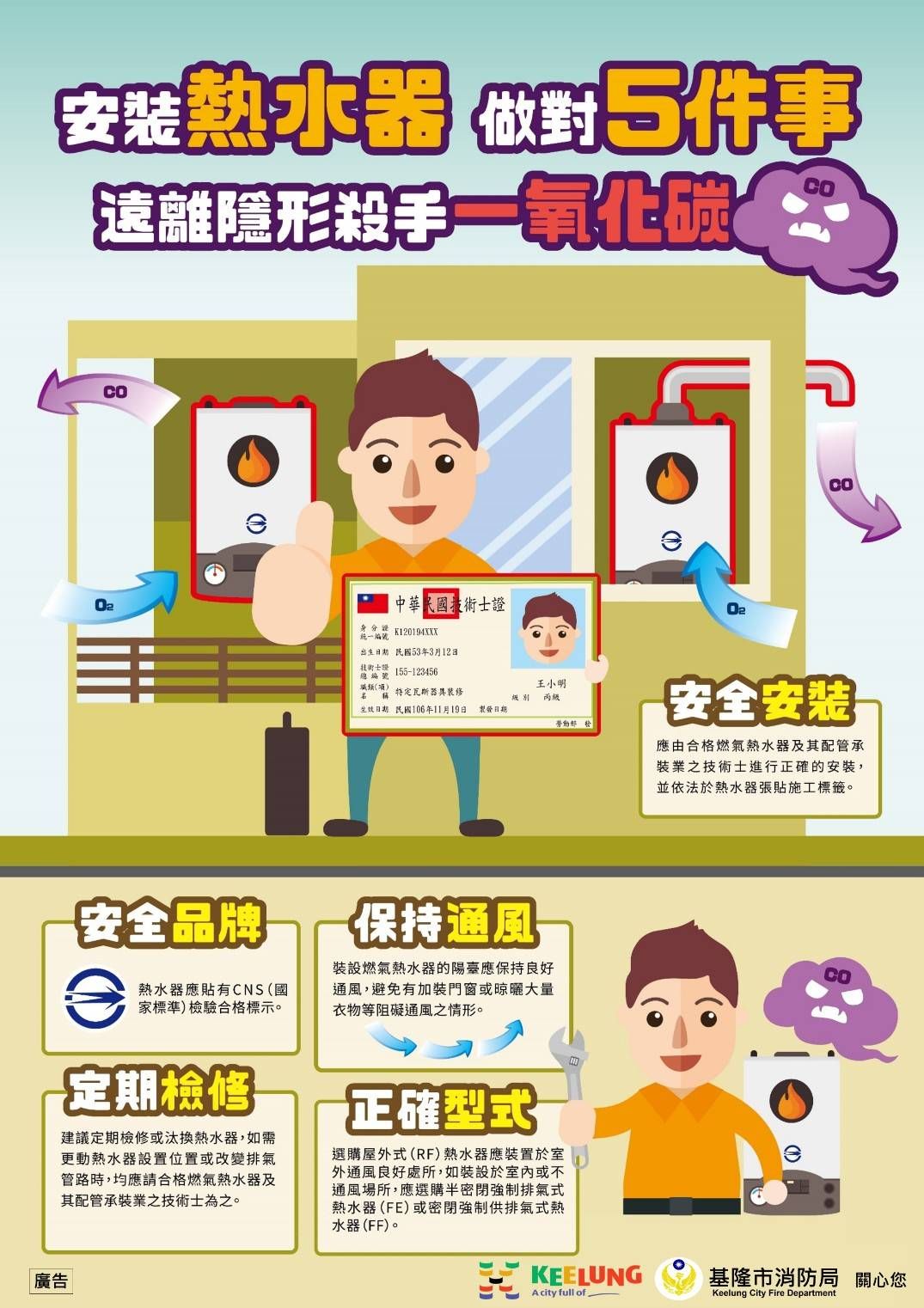 ▲基隆消防漫畫賽賽開跑。（圖／記者郭世賢翻攝）