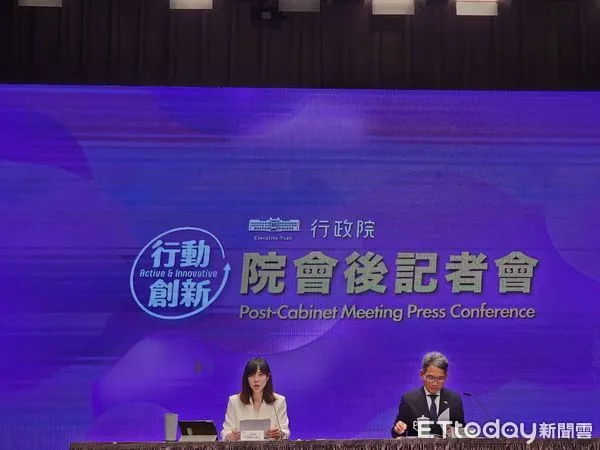 ▲▼行政院會後記者會。（圖／記者陳家祥攝）