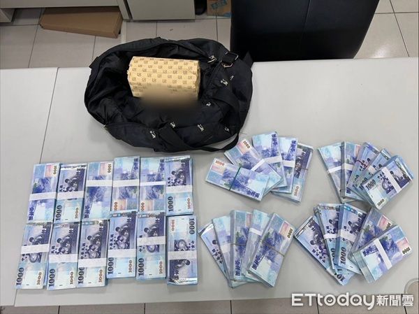 ▲▼查獲證件及詐諞贓款。（圖／八德警分局提供）