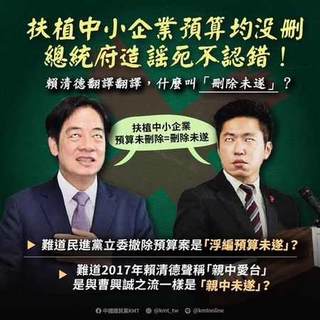 ▲張惇涵昨指藍白兩黨刪凍總預算中，也有攸關赴美談判的國外旅費。（圖／國民黨提供）