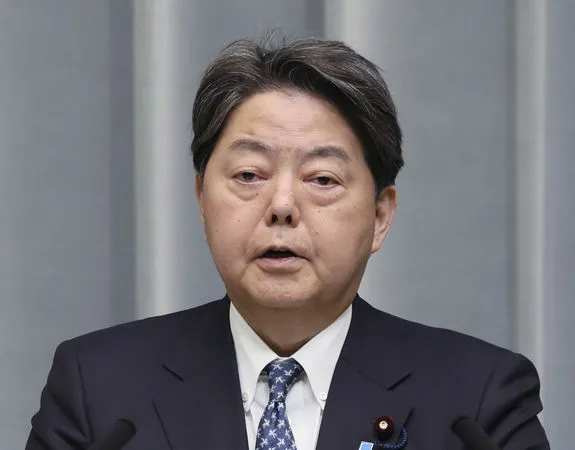 ▲▼日本內閣官房長官林芳正。（圖／達志影像／美聯社）