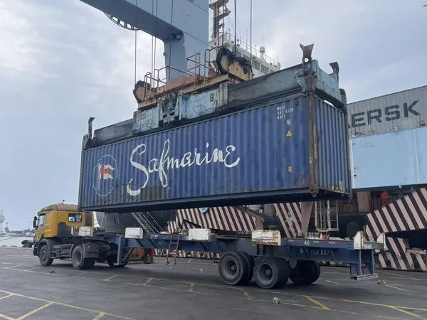 ▲美國線部分貨載已恢復裝船。（圖／業者提供）