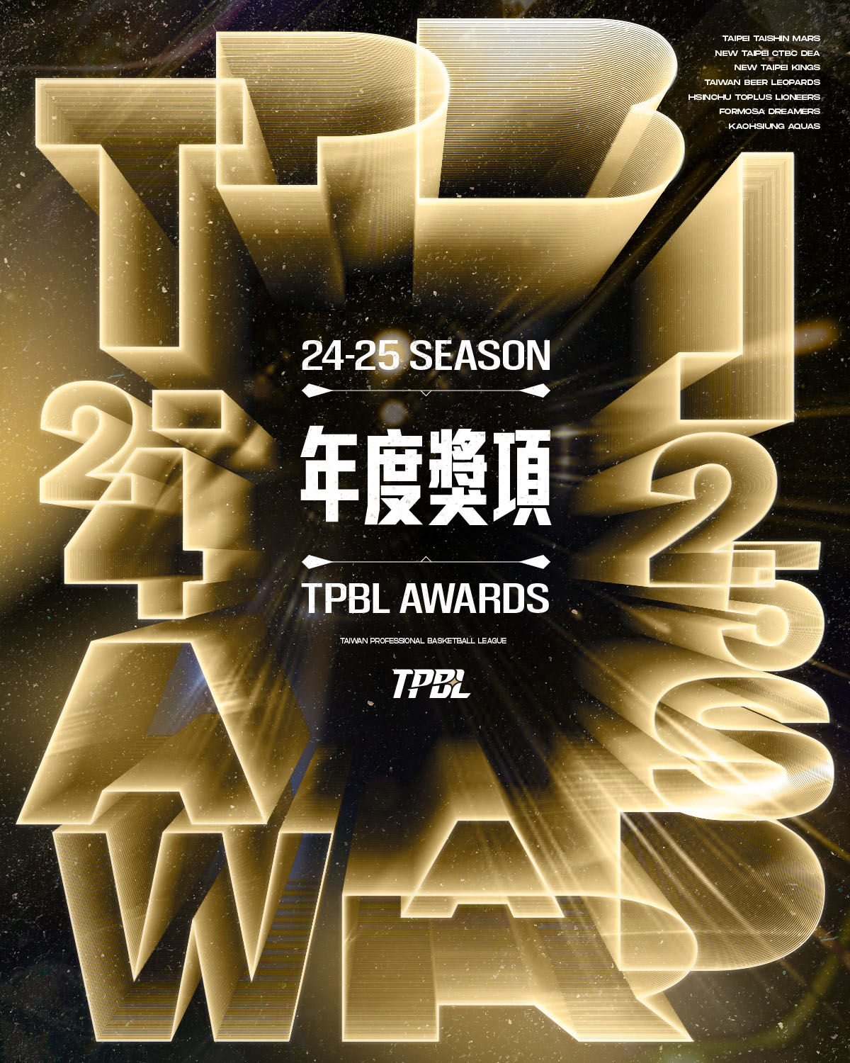▲▼TPBL公布本季年度25項大獎。（圖／TPBL提供）