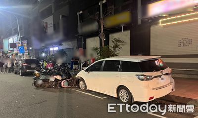 高雄休旅車失控衝路邊「連撞15車」慘況曝光 疲勞駕駛釀禍