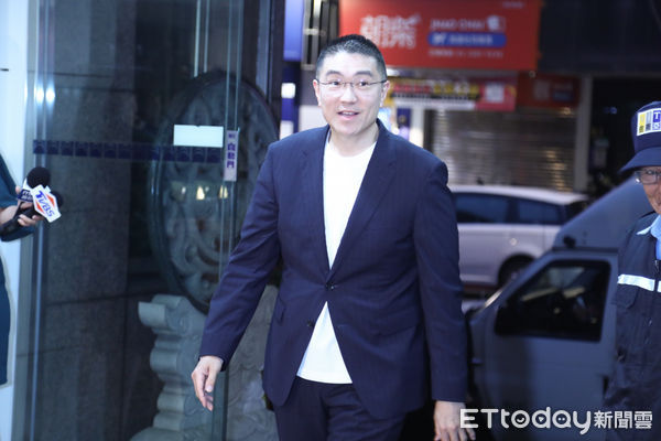 ▲基隆市長謝國樑出席國民黨縣市長聯合對策會議。（圖／記者林敬旻攝）