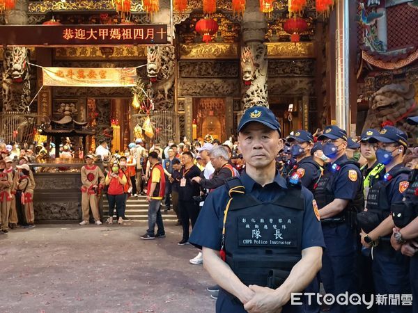 ▲大甲鎮瀾宮媽祖駐駕奠安宮。（圖／記者唐詠絮攝）