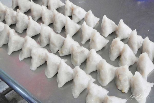 ▲▼雲林西螺｜西螺三角大水餃．跟肉圓一樣大的水晶餃，在地飄香50年銅板美食。（圖／部落客飛天璇的口袋授權提供）