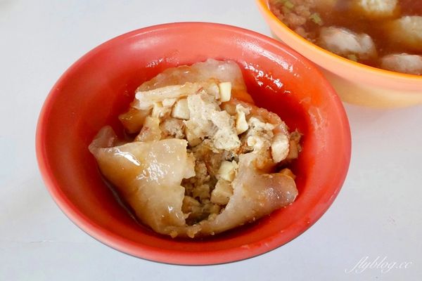 ▲▼雲林西螺｜西螺三角大水餃．跟肉圓一樣大的水晶餃，在地飄香50年銅板美食。（圖／部落客飛天璇的口袋授權提供）