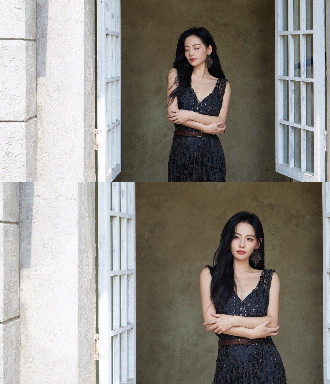 ▲▼「延禧最美妃子」張嘉倪消失1年半　深V站C位復出。（圖／翻攝自微博／喜歡倪張嘉倪工作室）