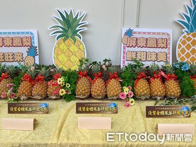 屏東優質金鑽鳳梨評鑑出爐 潘琮詠奪冠.‥林舜英甜度稱霸