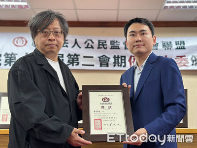 公民監督國會聯盟頒獎 公示優秀立委陳冠廷