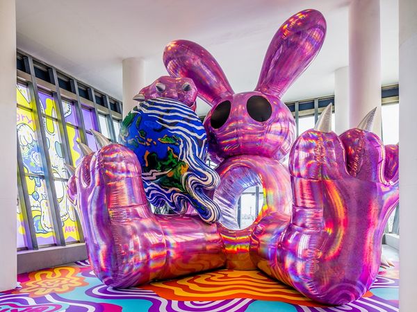 ▲▼屏東看海美術館《怪獸代班》展。（圖／屏東縣政府提供）