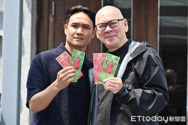 ▲▼蔡明亮與亞儂&middot;弘尚希出席《行者十步》電影馬拉松計畫媒體茶敘。（圖／記者李毓康攝）