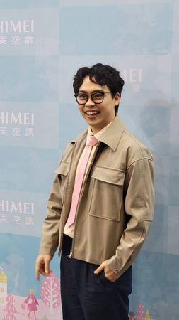 ▲賀瓏今日出席活動。（圖／記者葉文正攝）