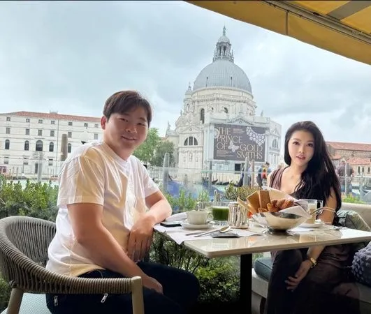 殷琦與老公張市育。（圖／伊林提供）