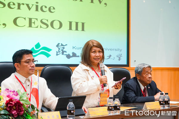 ▲崑山科技大學11日攜手產官學單位舉辦「台灣-菲律賓CHED暨大學校長教育論壇」，強化雙邊高教鏈結與產業導向人才的合作模式。（圖／記者林東良翻攝，下同）