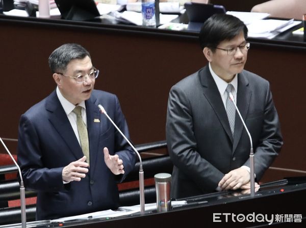 ▲▼卓榮泰 林佳龍 針對美國關稅因應 專案報告。（圖／記者屠惠剛攝）