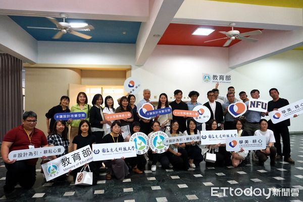 ▲虎科大學輔中心空間改造，教育部學特司副司長許嘉倩率隊實地開箱。（圖／記者游瓊華翻攝）