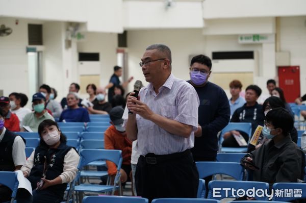 ▲斗六市公所今日舉辦「西市場道路排水改善工程設計前說明會」。（圖／記者游瓊華翻攝）