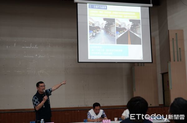 ▲斗六市公所今日舉辦「西市場道路排水改善工程設計前說明會」。（圖／記者游瓊華翻攝）