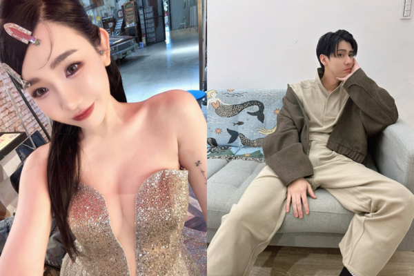 ▲▼許允樂崩潰爆哭半小時　李玉璽捏臉放閃被抓包。（圖／翻攝自Instagram／byleway、mr.lucy___）