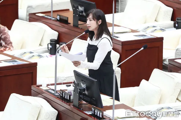 ▲台北市議員許淑華。（圖／記者林敬旻攝）