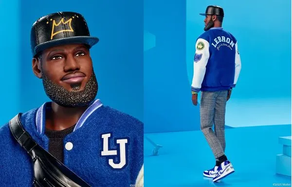 ▲Mattel推出詹姆斯（LeBron James）肯尼娃娃。（圖／翻攝Mattel 臉書）
