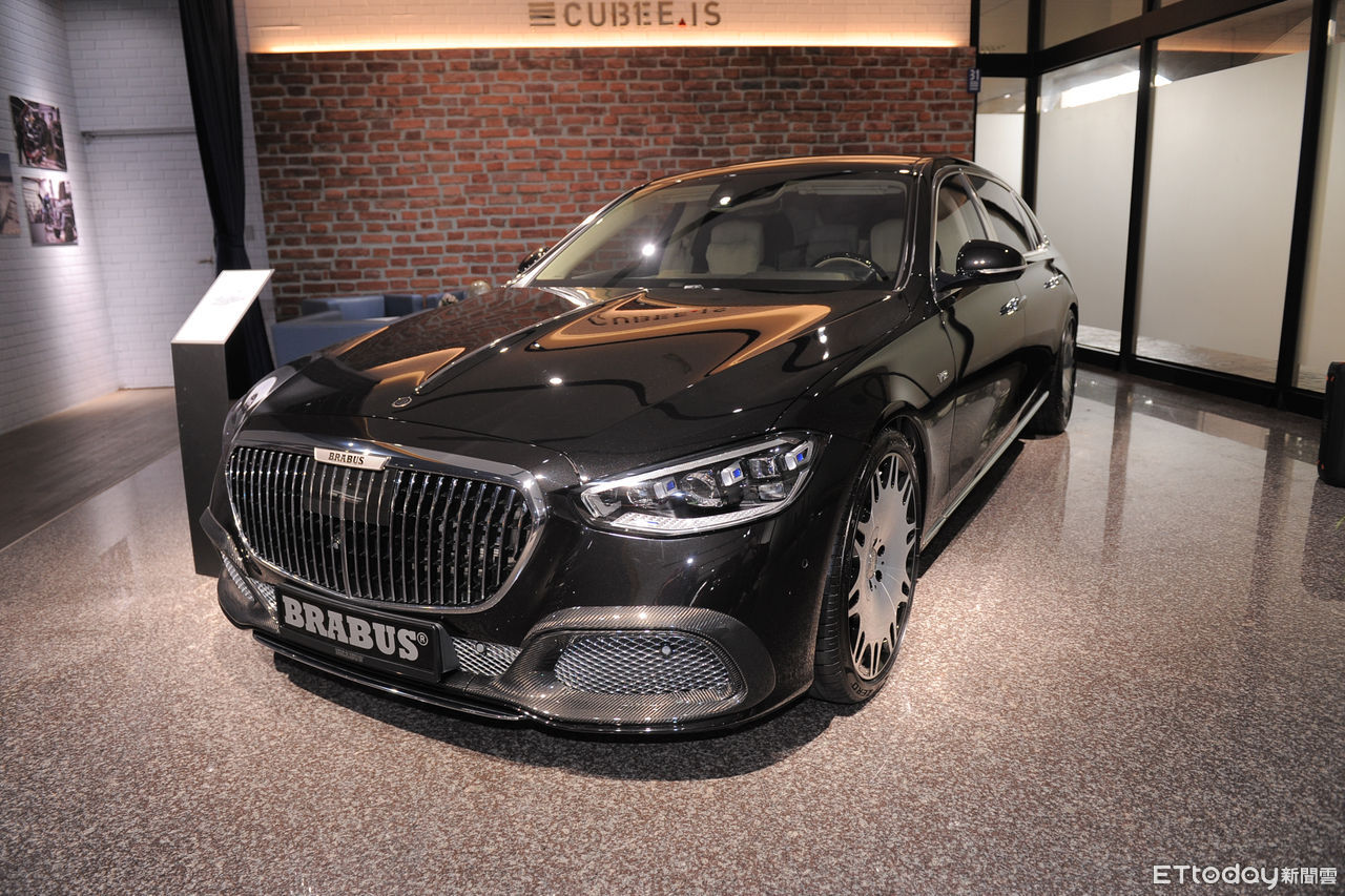 ▲Brabus最便宜新車登台 。（圖／記者林鼎智攝）