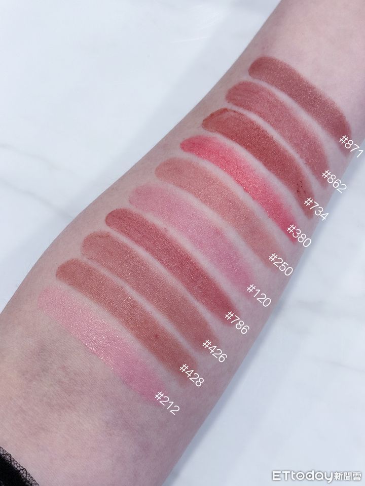 迪奧,DIOR,JISOO,Peter Philips,NARS,唇膏,彩妝,唇油。（圖／記者李薇攝）