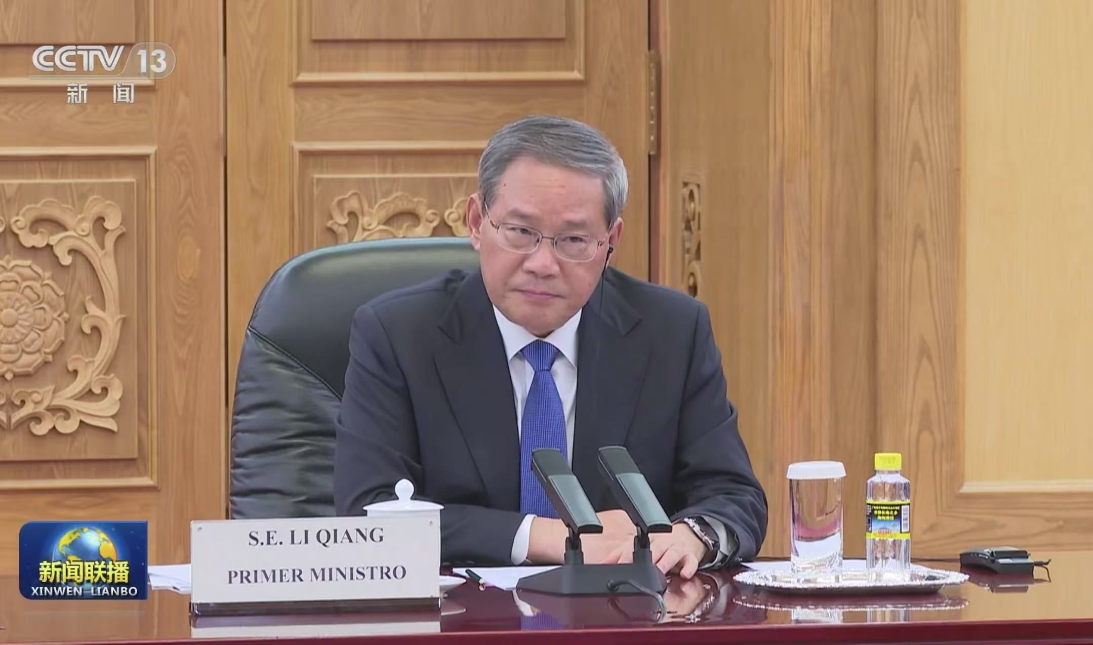 ▲▼ 西班牙、大陸、李強、桑切斯、戰略合作（2025.4.11）           。（圖／翻攝 央視）