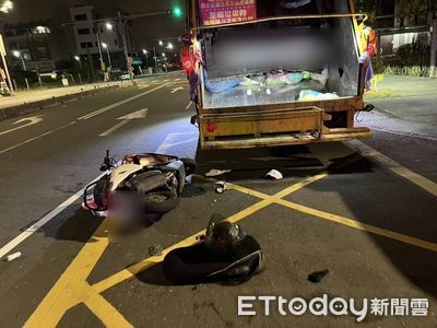 獨/高雄垃圾車路邊清運出事!女騎士撞擊亡 家屬跪求行車紀錄器