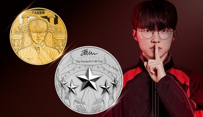 韓國造幣公社宣布打造Faker紀念幣!限量2507枚刻上傳奇王座