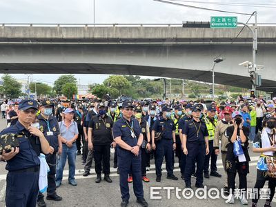 大甲媽回鑾抵達沙鹿　台中警部署重兵防搶轎
