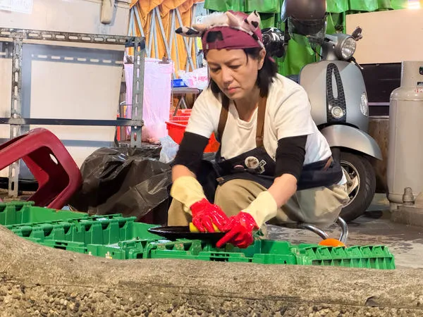 ▲採收指定食材，美農特產白玉蘿蔔。（圖／華視提供）