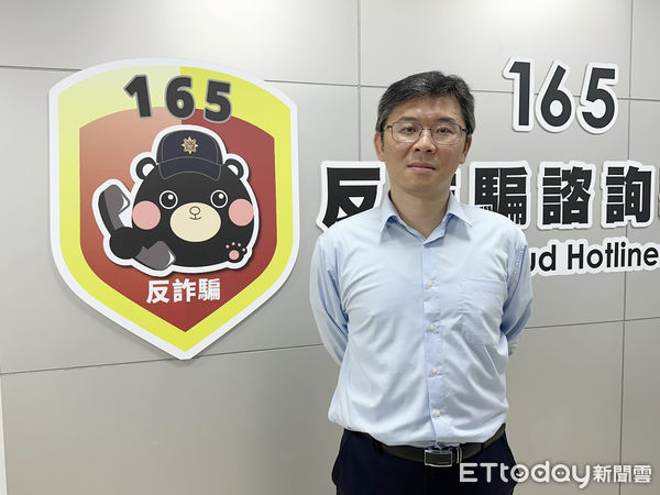 ▲▼165反詐騙諮詢專線秘書莊明雄。（圖／記者林挺弘攝）
